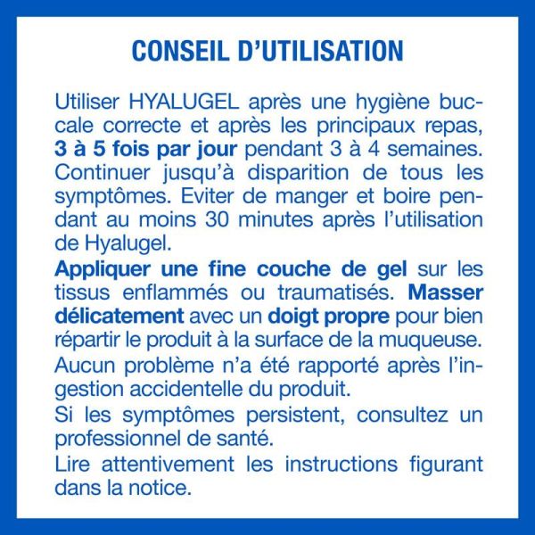Hyalugel Gel Buccal - 20ml