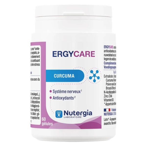 Nutergia Ergycare - Apporte un Équilibre Nerveux - 60 Gélules