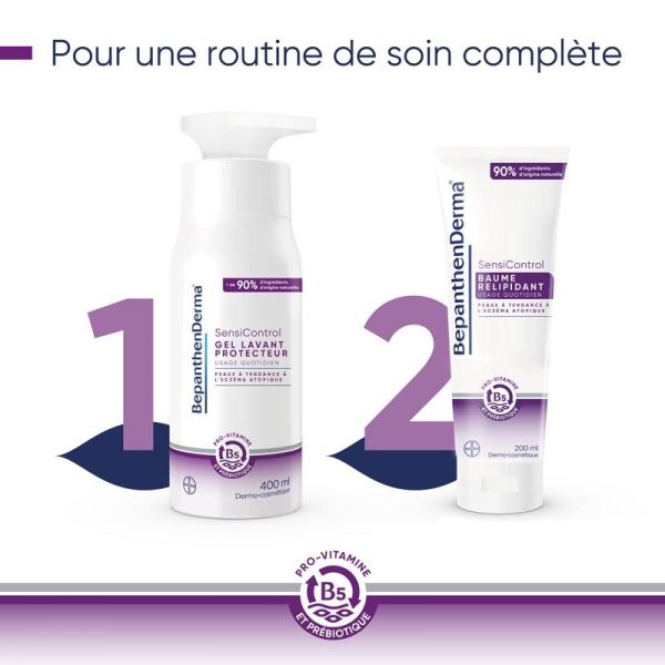Bepanthen Derma SensiControl Gel Lavant Protecteur 400 ml