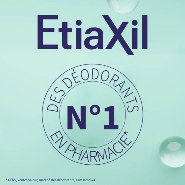 Etiaxil Détranspirant Peaux Sensibles Roll-On 15ml - Transpiration excessive des aisselles