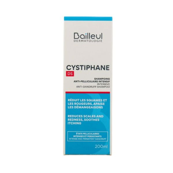 Bailleul Cystiphane Shampooing Antipelliculaire Intensif DS 200ml