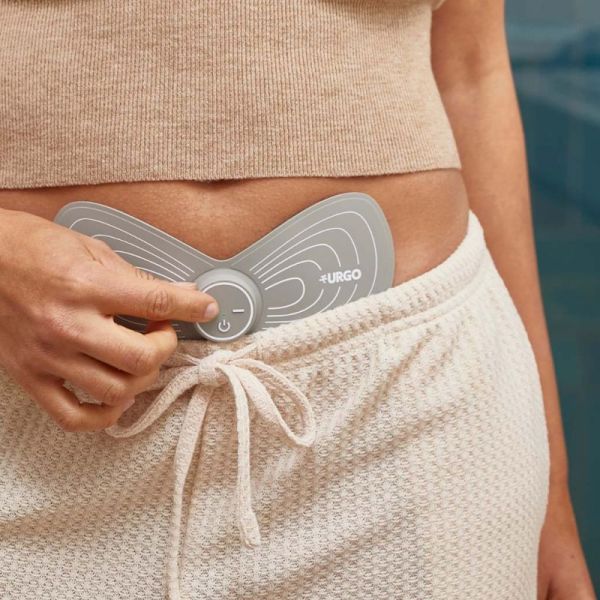 UrgoGyn Patch Électrothérapie - Règles douloureuses, douleurs pelviennes, endométriose, rechargeable