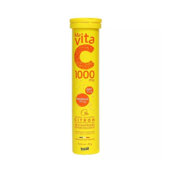 Ma Vita C 1000mg - 20 comprimés effervescents