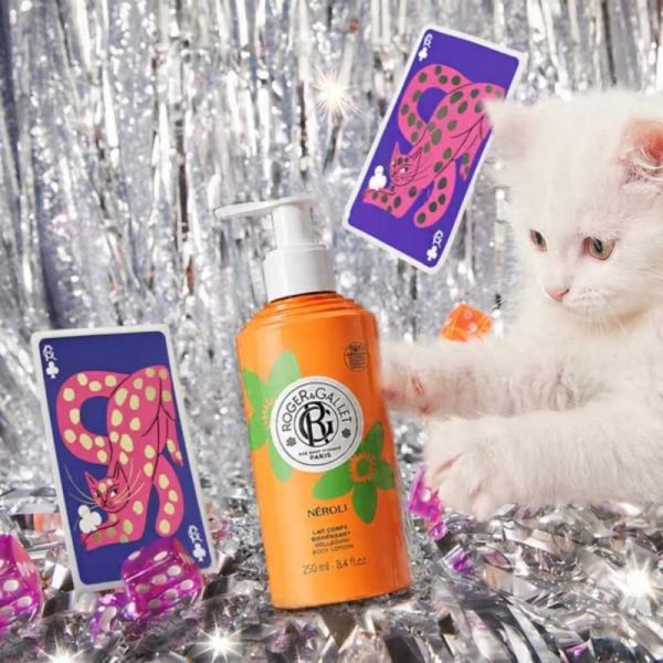 Roger&Gallet Coffret Noël Eau Parfumée et Lait Corps Néroli - Rituel énergisant et floral