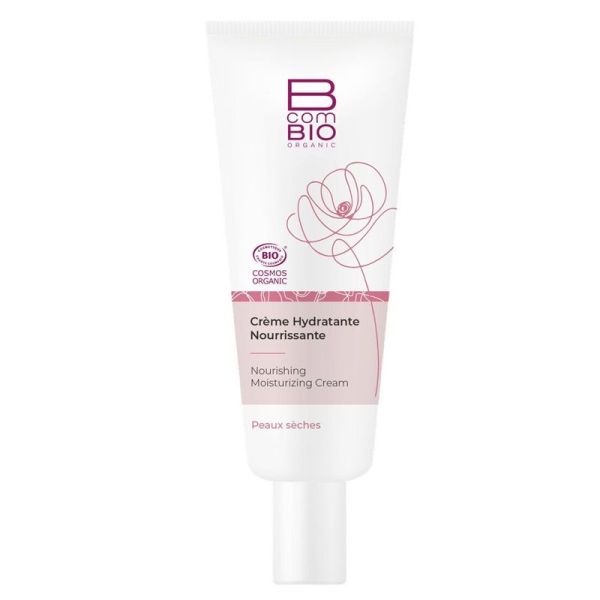 BcomBIO Crème Hydratante Nourrissante Bio Peaux Sèches - 50ml