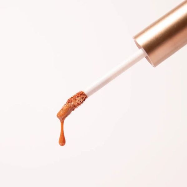 Charlotte Bio Fard à Paupières Liquide Cuivre 6,5ml - Haute pigmentation et fini glowy bio