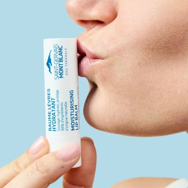 Saint-Gervais Mont Blanc Baume Lèvres Hydratant - 4g - Nutrition intense et protection des lèvres sèches