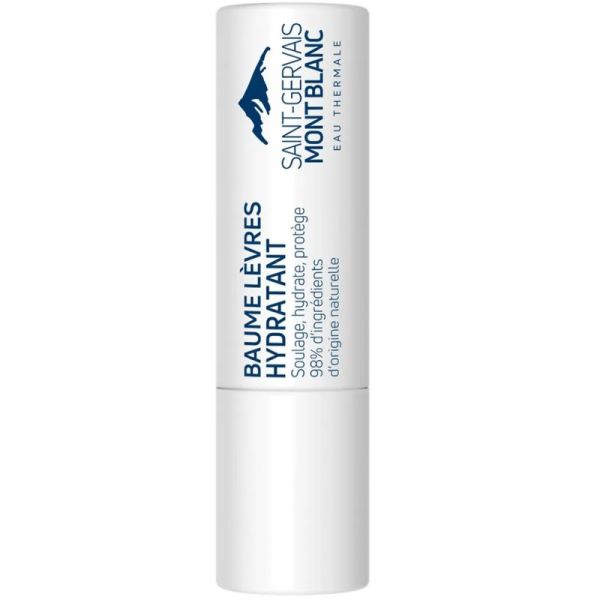 Saint-Gervais Mont Blanc Baume Lèvres Hydratant - 4g - Nutrition intense et protection des lèvres sèches