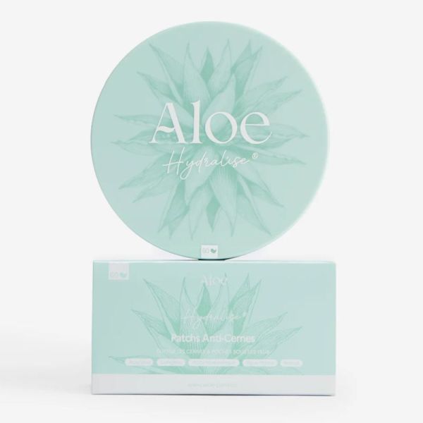 Aloe Paris Hydralise Anti-Cernes - 60 Patchs - Hydrate, réduit les cernes et illumine le regard