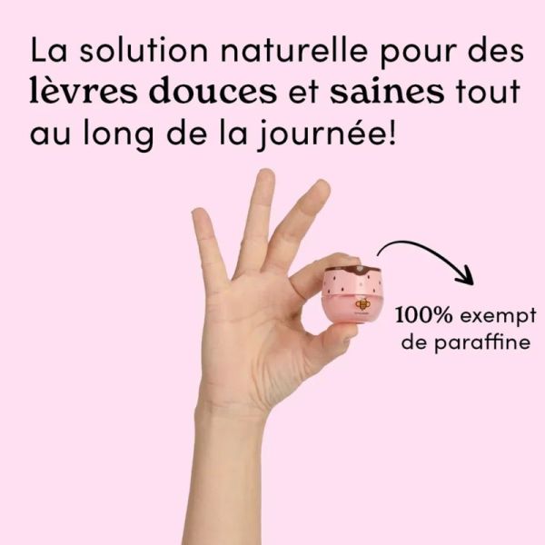 Honeybalm Strawberry Baume Lèvres Fraise 6.5g – Hydratation et éclat