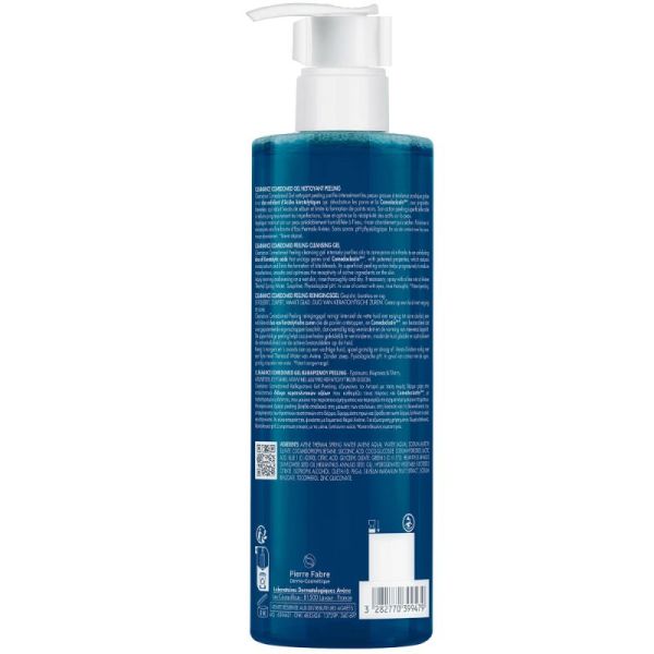Avène Cleanance Comedomed Gel Nettoyant Peeling Visage, Torse et Dos - 400ml