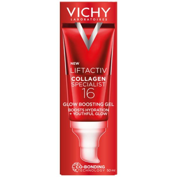 Vichy Liftactiv Collagen Specialist 16 Glow Boosting Gel - 50ml - Hydratation intense et coup d’éclat