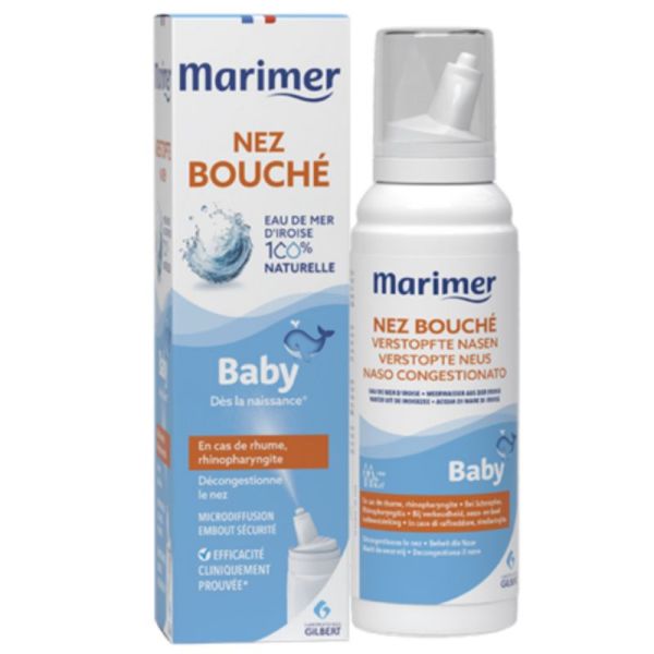 Gilbert Marimer Baby Spray Nez Bouché Rhume & Rhinopharyngite - 100 ml