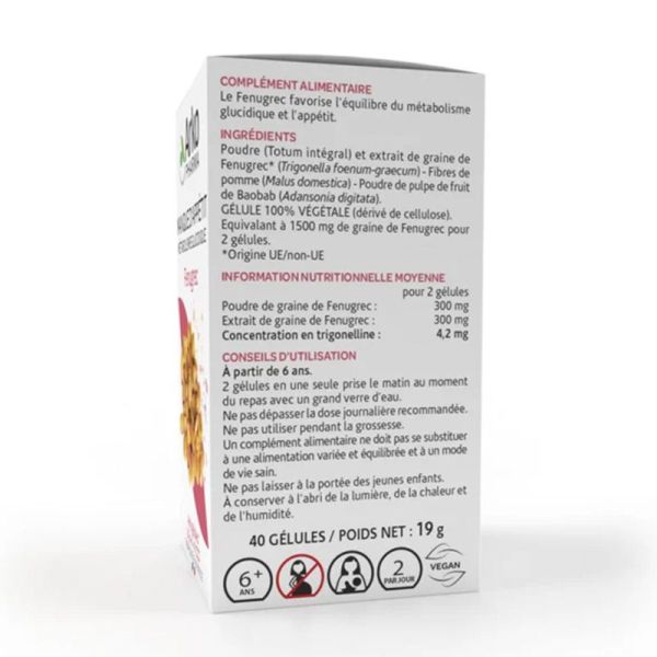 Arkopharma Arkogélules Fenugrec Bio 40 gélules