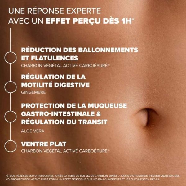 Arkopharma Arkodigest Expert Ballonnements et Flatulences 30 gélules - Aide à réduire les ballonnements