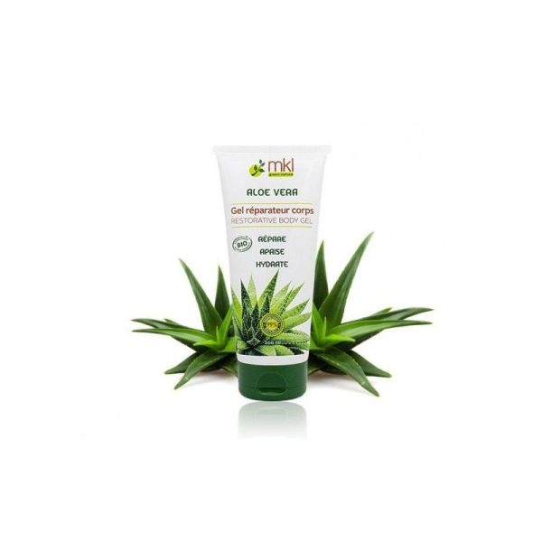 MKL Green Nature Aloe Vera Gel Réparateur Corps & Cheveux Bio 200 ml