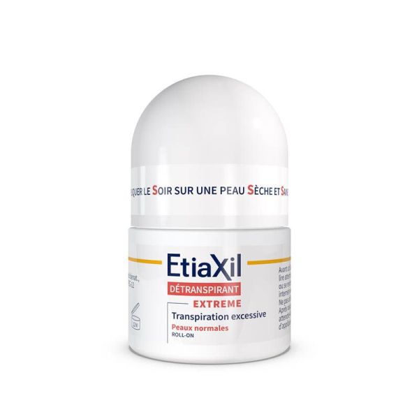 Etiaxil Détranspirant Aisselles Peaux Normales Roll-On - Lot de 2 x 15ml