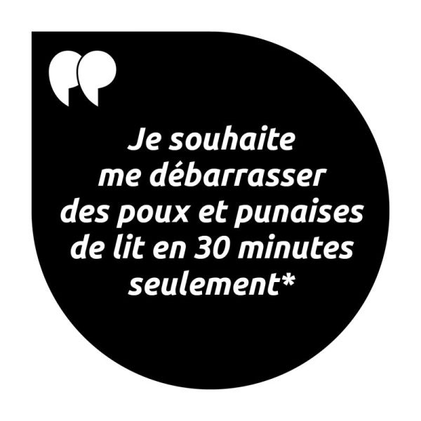 Pouxit Environnement Actif Végétal Traitement de l'Environnement - 100ml - Élimine poux, lentes et parasites