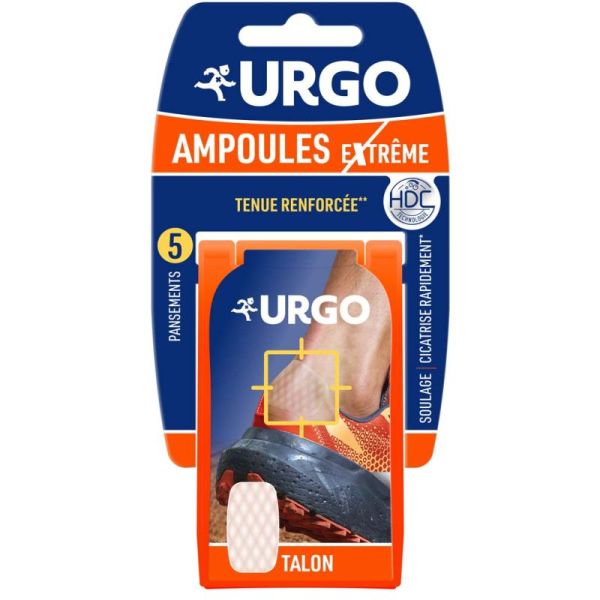 URGO Ampoules Extrême Pansements Grand Format - 5 Pansements