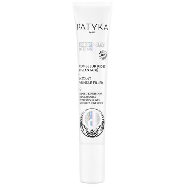 Patyka Age Specific Intensif Combleur Rides Instantané Bio 15 ml – Lissant et matifiant