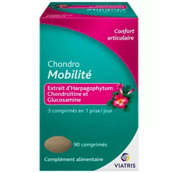 Viatris Chondro Mobilité - 90 comprimés - Confort Articulaire complet pour flexibilité