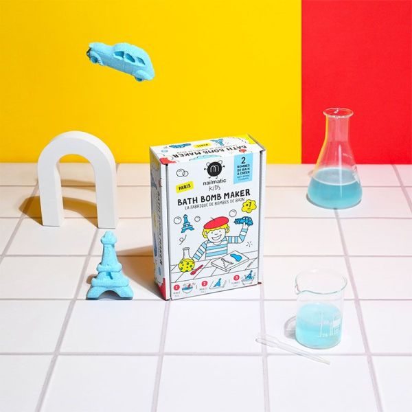 Nailmatic La Fabrique de Boules de Bain Paris - Kit DIY pour Enfants - 1 kit