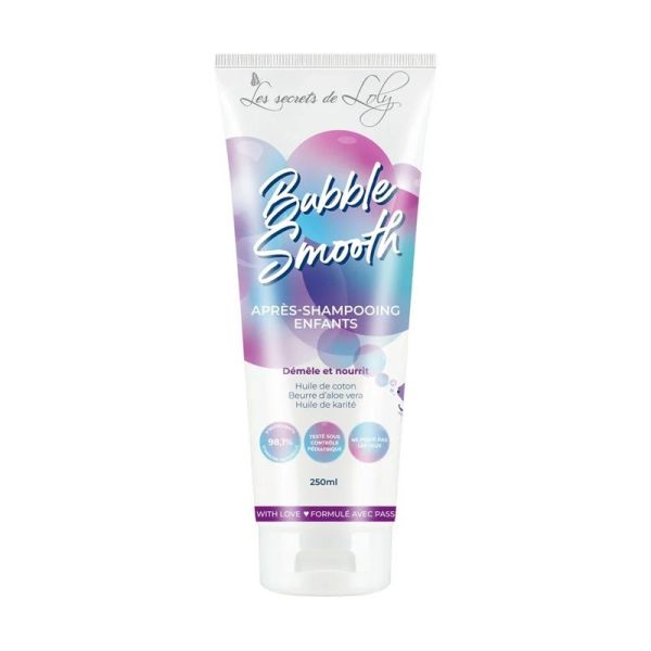 Les Secrets de Loly Bubble Smooth Après-Shampoing Enfants - 250ml - Démêle & Nourrit
