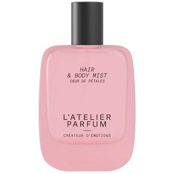 L'Atelier Parfum Cœur de Pétales 50ml - Brume Parfumée Florale pour Corps et Cheveux
