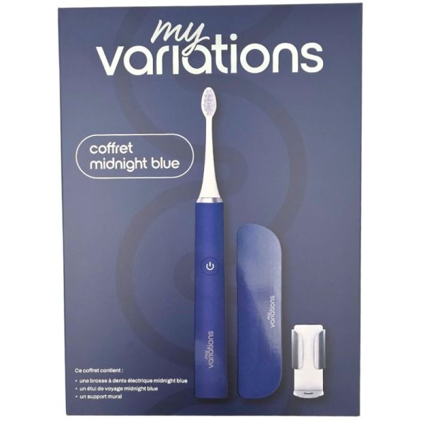 MyVariations Coffret Brosse à Dents Électrique Midnight Blue - Hygiène bucco-dentaire sonique