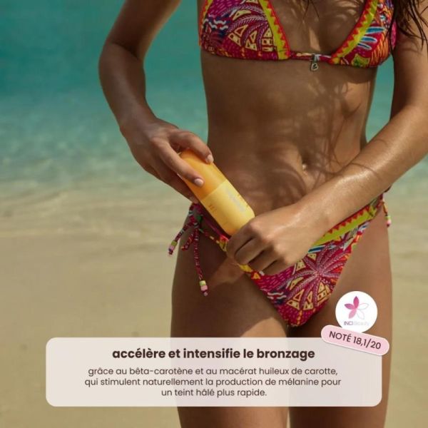 Paalm Huile Bronzante Mango Paradise 100 ml - Bronzage rapide et intense, fini non gras