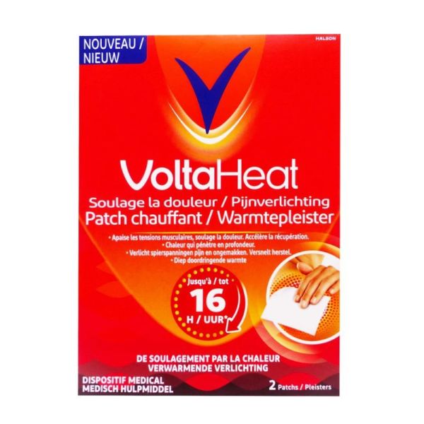 Haleon Voltaheat Patch Chauffant Soulagement Musculaire - 2 Patchs