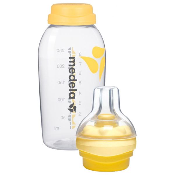 Medela Calma Biberon pour Lait Maternel - 250 ml - Tétée naturelle et respect du rythme de bébé