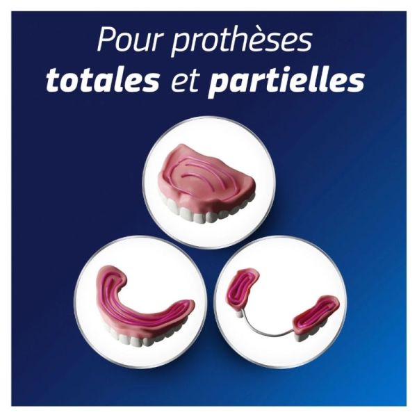 Fixodent Pro Plus Barrière Anti-Particules Crème Adhésive Prothèse Dentaire Arôme Neutre - 40g