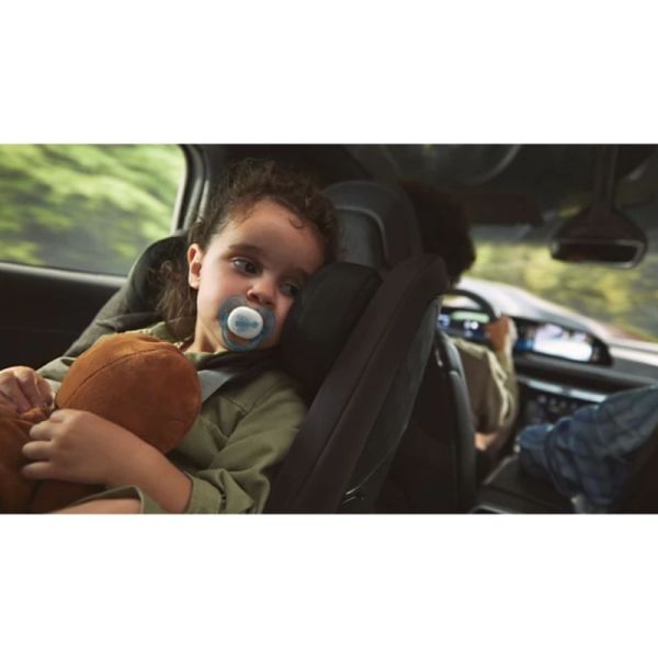 Philips Avent Ultra Soft Nighttime Lot de 2 Sucettes Phosphorescentes 18 Mois et Plus - Motifs et coloris aléatoires