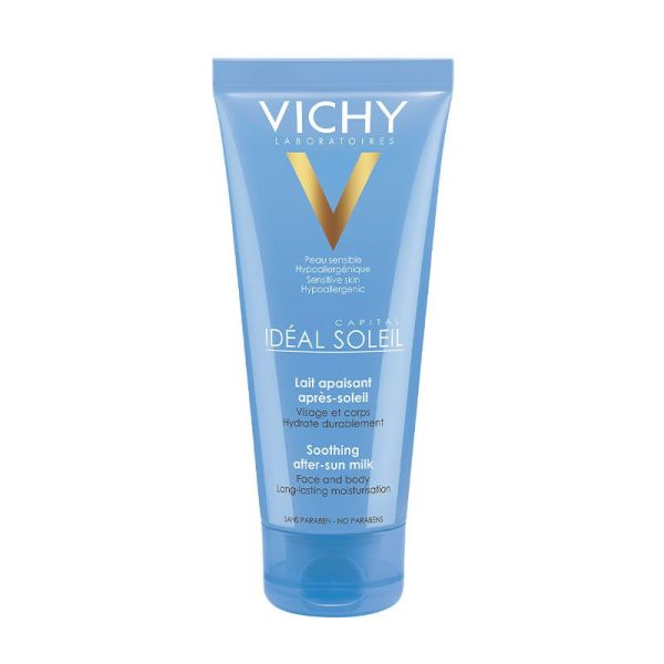 Vichy Capital Soleil Lait Apaisant Après-Soleil - 300 ml - Tous Types de Peaux