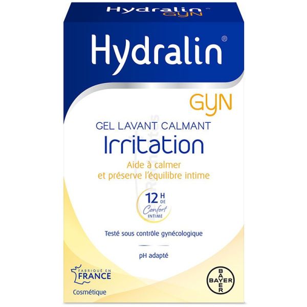 HydralinGyn Gel Lavant Calmant Irritation - 100ml