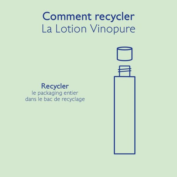 Caudalie Vinopure Lotion Purifiante à l'Acide Salicylique 400ml – Pureté et fraîcheur