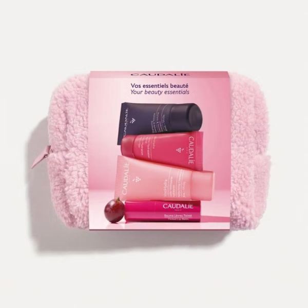 Caudalie Trousse Hiver Vos Essentiels Beauté - Coffret soins voyage
