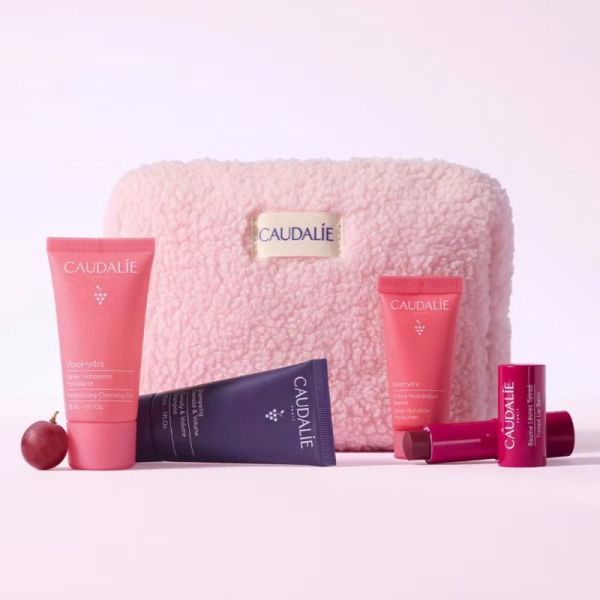Caudalie Trousse Hiver Vos Essentiels Beauté - Coffret soins voyage