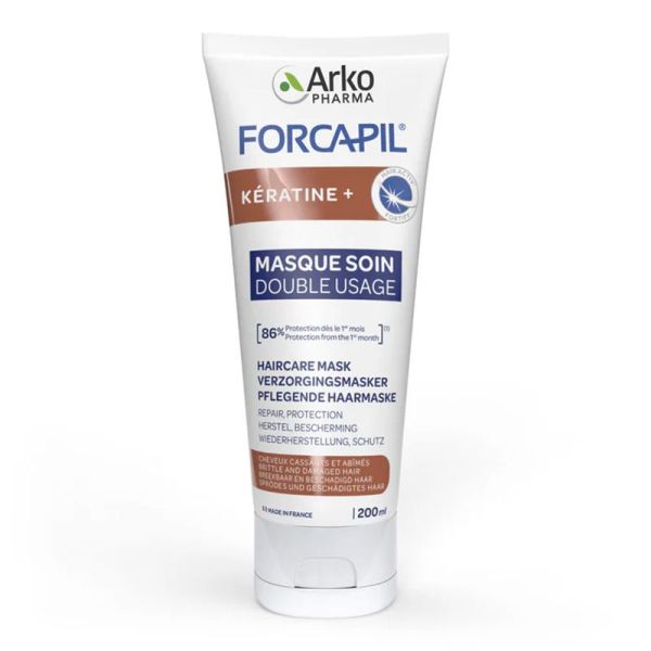 Arkopharma Forcapil Masque Kératine +, 200 ml