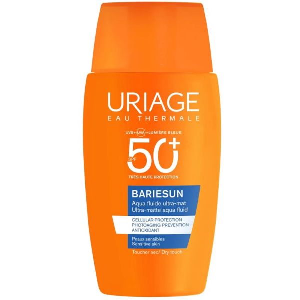 Uriage Bariésun Aqua Fluide Ultra-Mat SPF50+ 50ml – Protection et matité