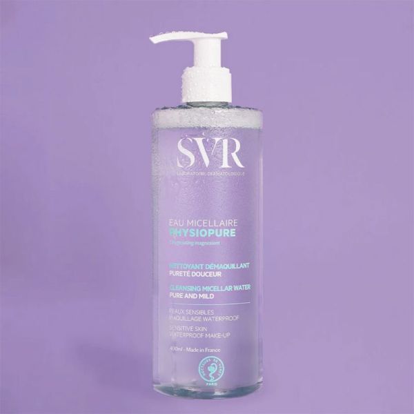 SVR Physiopure Eau Micellaire 100ml – Nettoyant purifiant et oxygénant