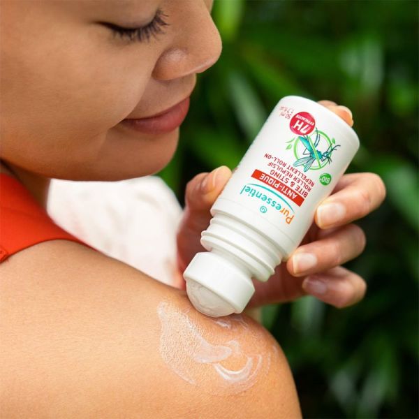 Puressentiel Anti-Pique Roller Répulsif Visage & Corps 50 ml – Haute protection précise et hydratante