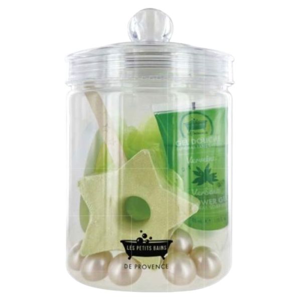 Les Petits Bains de Provence Coffret Pot Surprise Zen - 6 essentiels pour un bain relaxant