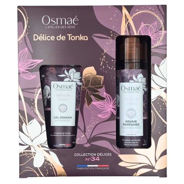 Osmaé Coffret Délice de Tonka - Soins parfumés vanille et tonka