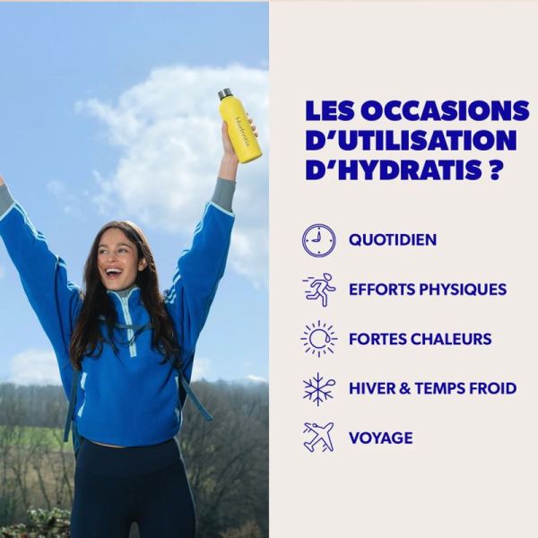 Hydratis Pastilles Effervescentes Cerise x20 – Hydratation et récupération