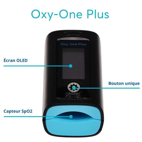 One Medical Oxymètre de Pouls Oxy-One Plus PC-60F