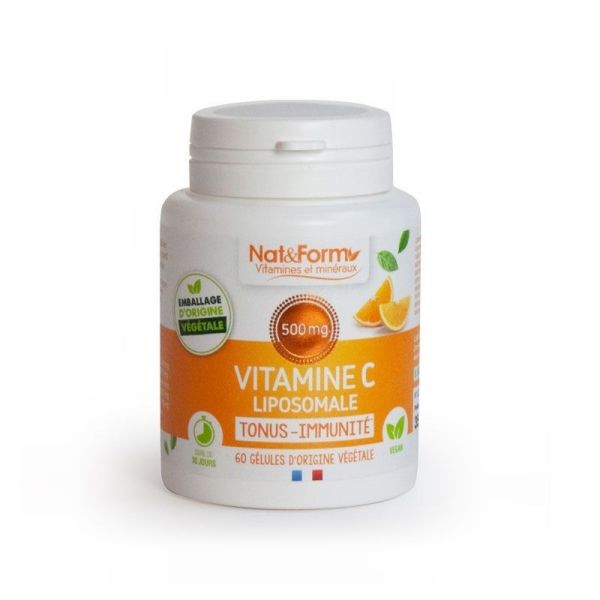 Nat&Form Vitamine C Liposomale - 60 Gélules