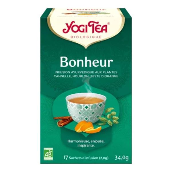 Yogi Tea Infusion Bonheur Bio - 17 Sachets