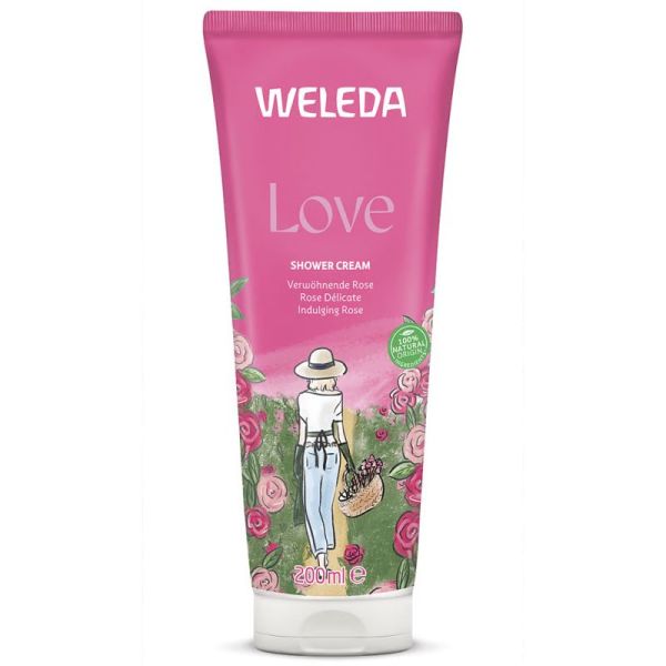 Weleda Love Crème de Douche 200ml – Douceur et éclat